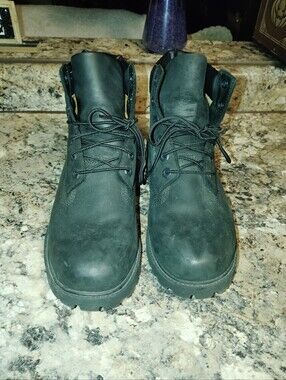 Black Timberland Boots Size 6.5 Mens Women's 8.